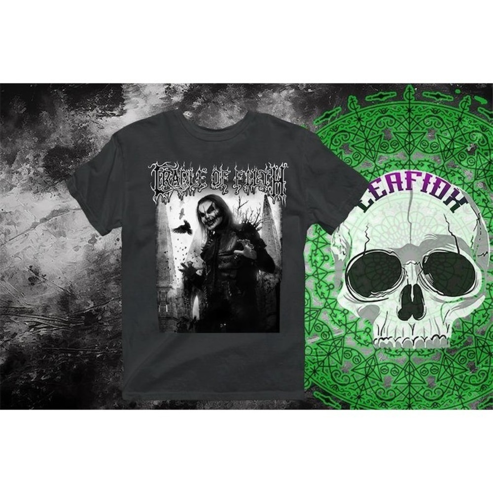 Cradle Of Filth Band Shirt, Gothic Metal Unisex T-shirt